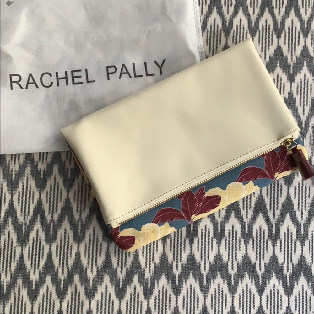 Rachel Pally Cream and Multicolor Clutch
